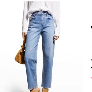 Veronica Beard Blake Light Blue High Rise Jeans